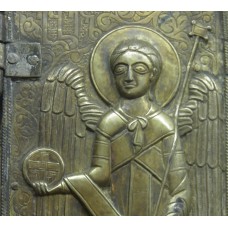 Saint George solar disc, Kutaisi, solar cross, disc on head